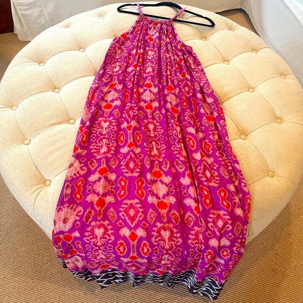 Moon & Meadow patterned maxi dress